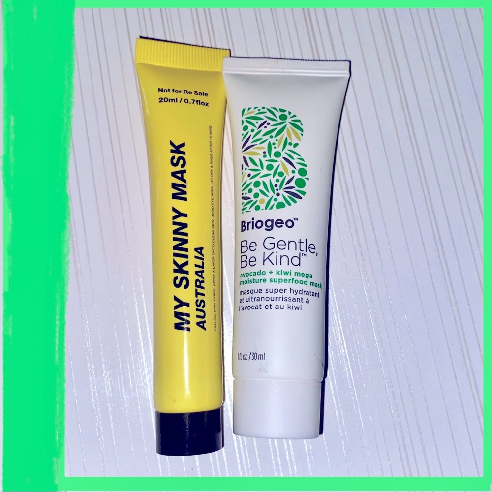 My Skinny Turmeric Face Mask & Briogeo Be Gentle Be Kind Superfood Hair Mask